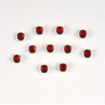 KLEIBER Ziernieten Punkte Ø6mm/rot