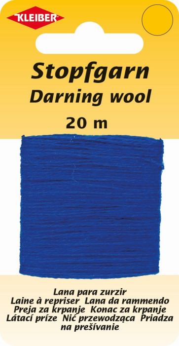 KLEIBER Stopfgarn 20m/royalblau