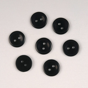 KLEIBER Hemdenknöpfe 25Stk./Ø1,5cm/grau,schwarz