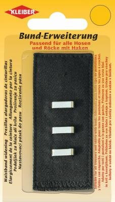 KLEIBER Bunderweiterung mit Haken schwarz