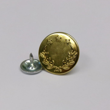 KLEIBER Jeans Patentknöpfe - Röhrchen 50Stk.xØ17mm/gold