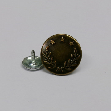 KLEIBER Jeans Patentknöpfe - 50 Stk 17mm/altbronze