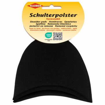 KLEIBER Schulter-Polster K H 7 schwarzsatin