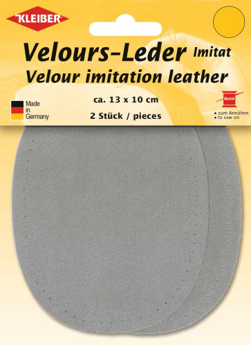 KLEIBER Velours-Leder-Imitat klein 2x13cmx10cm/beige