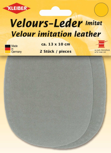 KLEIBER Velours-Leder-Imitat klein 2x13cmx10cm/blassgrün