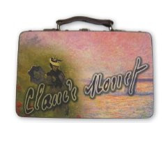 KLEIBER Retro Koffer Monet braun 30cmx18cmx11,5 cm