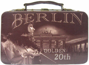 KLEIBER Retro Koffer Berlin Golden 20th 30cmx18cmx11,5 cm
