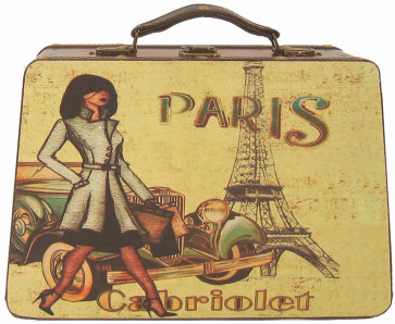 KLEIBER Retro Koffer Paris 30cmx30cmx13cm