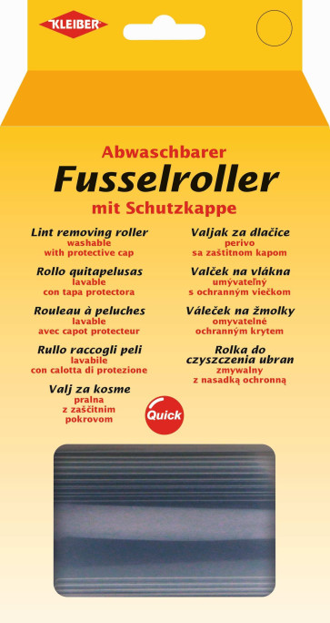 KLEIBER Abwaschbarer Fusselroller