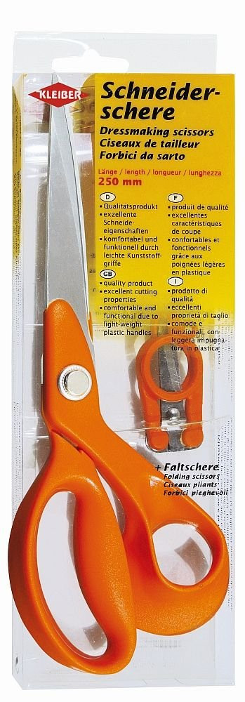 KLEIBER Schneiderscheren-Set 2-teilig/orange
