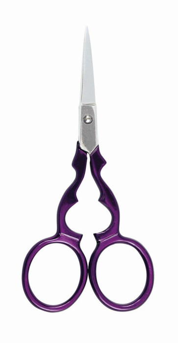 KLEIBER Stickschere mit Spitze 90mm/lila