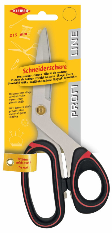 KLEIBER Profiline Schneiderschere  21,5cm/rot