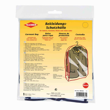KLEIBER Bekleidungsschutzhülle 60cmx9cmx100cm