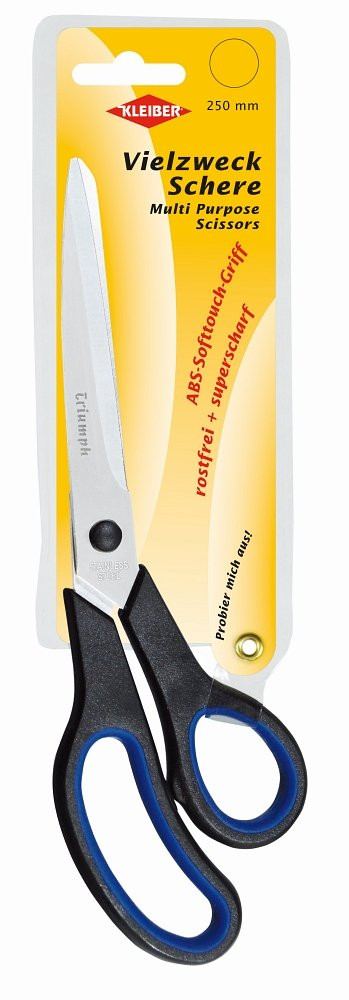 KLEIBER Vielzweck-Schere 250mm/blau,schwarz