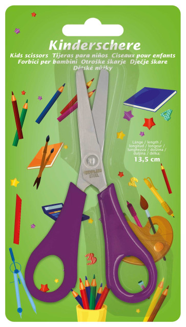 KLEIBER Kinderschere 135mm/violett
