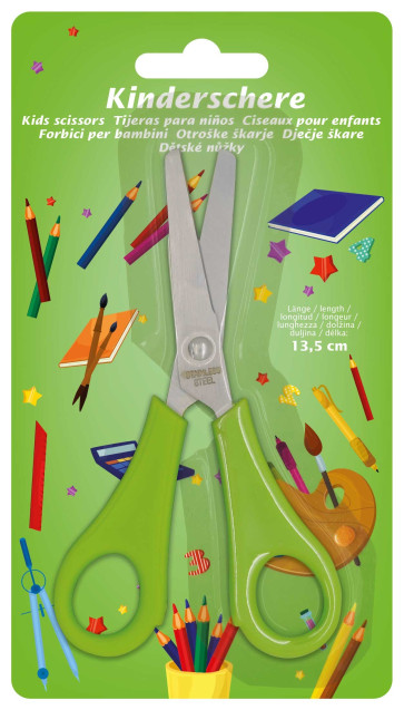KLEIBER Kinderschere 135mm/grün