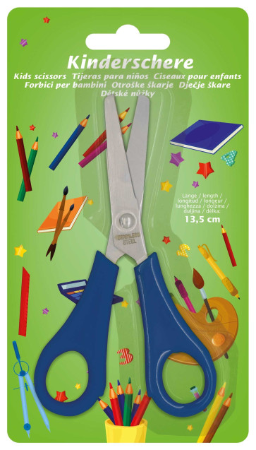 KLEIBER Kinderschere 135mm/blau