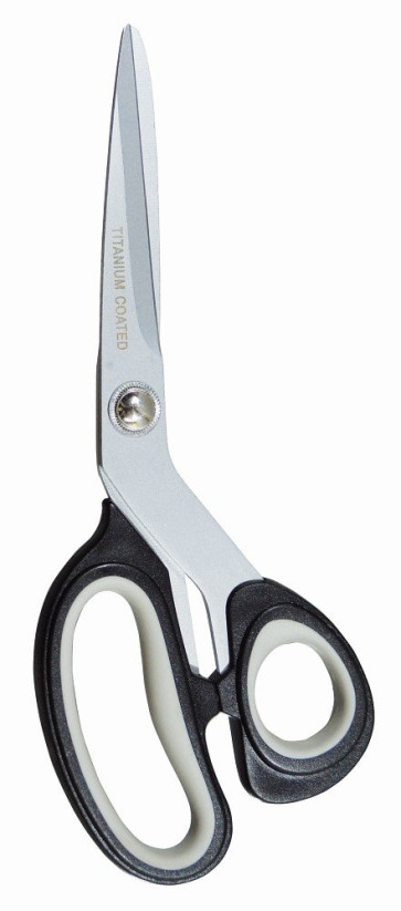 KLEIBER Titanium-Schere 205mm/schwarz-grau