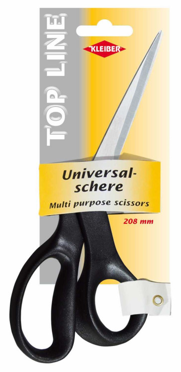KLEIBER Top Line Universalschere 208mm/schwarz