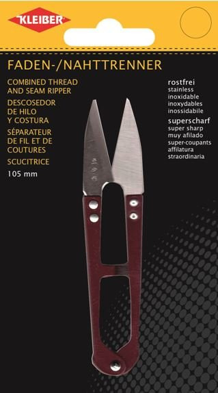 KLEIBER Faden- und Nahttrenner  105mm/rot