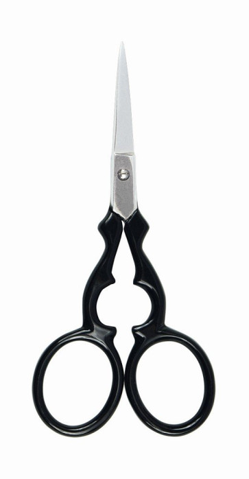 KLEIBER Stickschere mit Spitze 90mm/schwarz