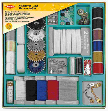 KLEIBER Nähgarn- / Mercerie-Set 85tlg./30cmx29cmx3cm