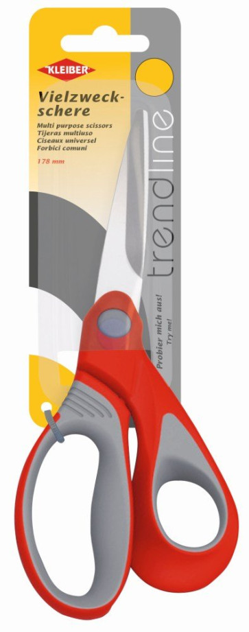 KLEIBER Trend Line Vielzweckschere 178mm/rot