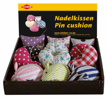 KLEIBER Nadelkissen Display 12Stücksortiert