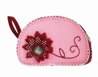KLEIBER Filz-Accessoirestäschchen rose