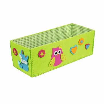 KLEIBER Filzbastelset-Box grün,groß