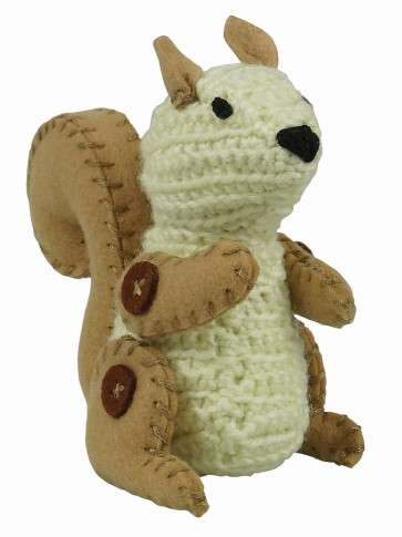 KLEIBER Häkeltier Eichhörnchen 7x12cm