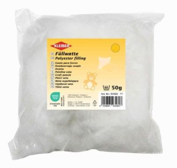 KLEIBER Füllwatte 50g/rohweiß