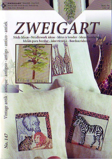 ZWEIGART-Brosch. Vintage antik*