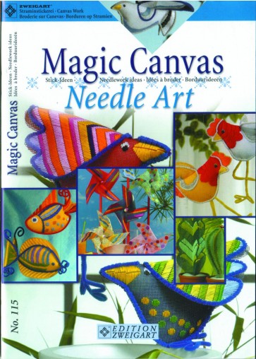 ZWEIGART-Brosch. Magic Canvas Needle Art*