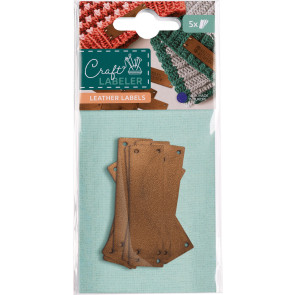 CRAFT LABELER Leder Labels (5 Stück)