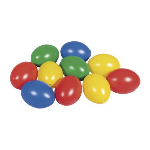 Ei  Plastik, 4-fbg sortiert   6cm