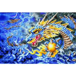 DIAMOND DOTZ Mythical Dragon 68x47 cm