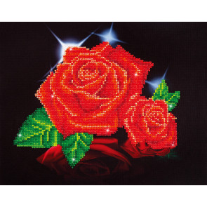 DIAMOND DOTZ Red Rose Sparkle 27.9x35.5 cm  (2 St)