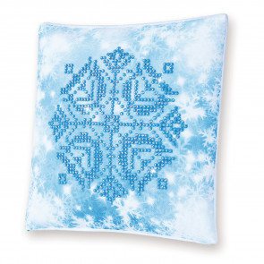 DIAMOND DOTZ Kissen Snowflake Pillow 18x18 cm  (2 St)