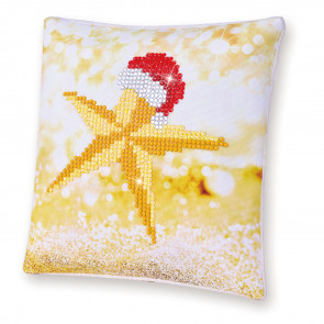 DIAMOND DOTZ Kissen Christmas Star Pillow 18x18 cm  (2 St)