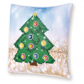 DIAMOND DOTZ Kissen Christmas Tree Pillow 18x18 cm  (2 St)