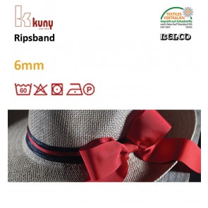 Ripsband  100%PE, 60°wb