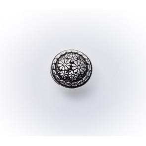 18mm Dirndlknopf Blüten im Kranz