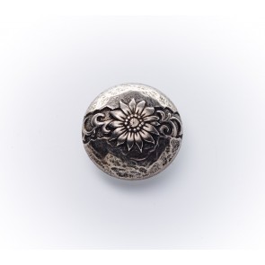 27mm Dirndlknopf, dunkelsilber *