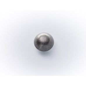 15mm Dirndlknopf Halbugel, matt, rostfrei