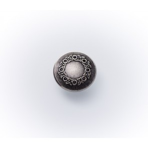 22mm Dirndlknopf m. Blumenkranz