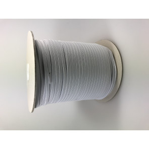 Börtelgummi "Corona" Industrie 4mm, weiß,schwarz