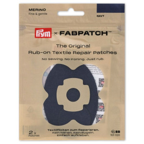 Prym Rub-on Patch MERINO marine 2St #