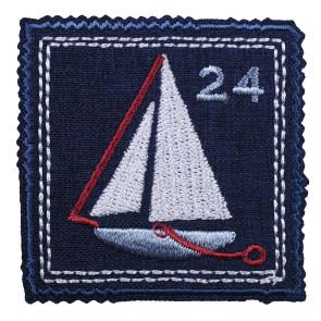 Prym Applikation Boot, dunkelblau #