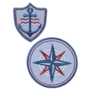 Prym Applikation Anker, hellblau #